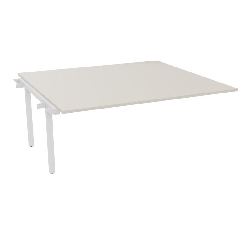 BUREAU ARIAL T SUI RECT L180XP165 EP25 PIED INTERMED.CARRE 165 FX N5 ZO