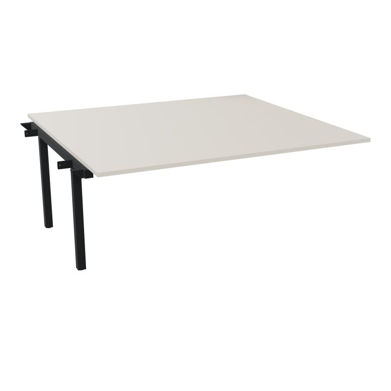 BUREAU ARIAL T SUI RECT L180XP165 EP25 PIED INTERMED.CARRE 165 FX N5 ZP