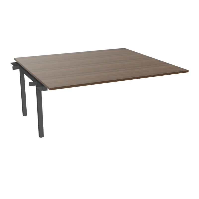 BUREAU ARIAL T SUI RECT L180XP165 EP25 PIED INTERMED.CARRE 165 FX N6 SC