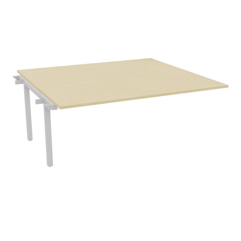 BUREAU ARIAL T SUI RECT L180XP165 EP25 PIED INTERMED.CARRE 165 FX N8 SD