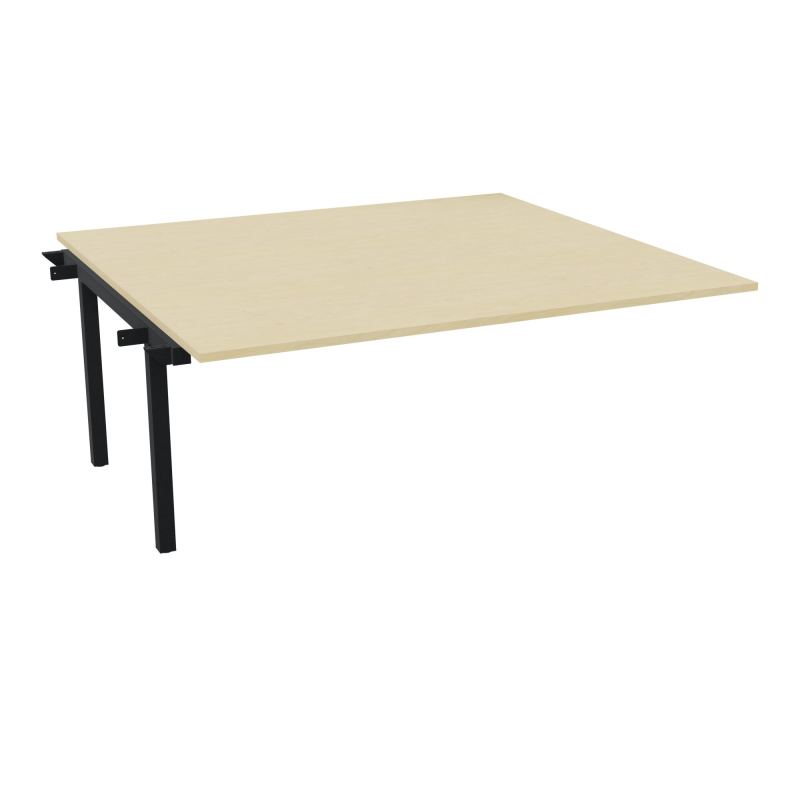 BUREAU ARIAL T SUI RECT L180XP165 EP25 PIED INTERMED.CARRE 165 FX N8 ZP