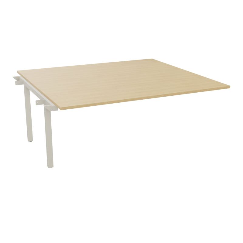 BUREAU ARIAL T SUI RECT L180XP165 EP25 PIED INTERMED.CARRE 165 FX  R1 ZC