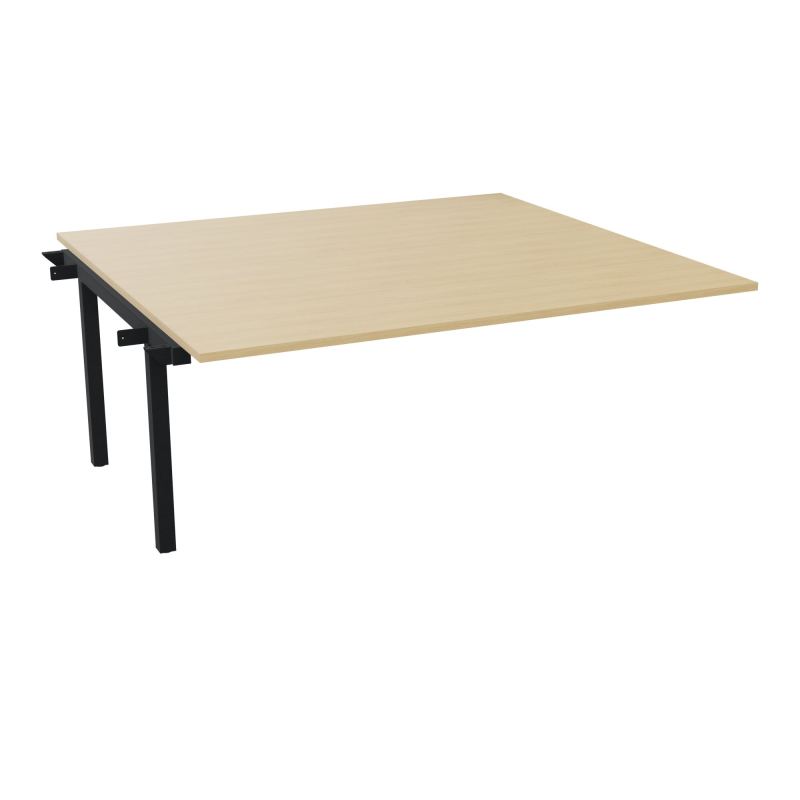 BUREAU ARIAL T SUI RECT L180XP165 EP25 PIED INTERMED.CARRE 165 FX  R1 ZP