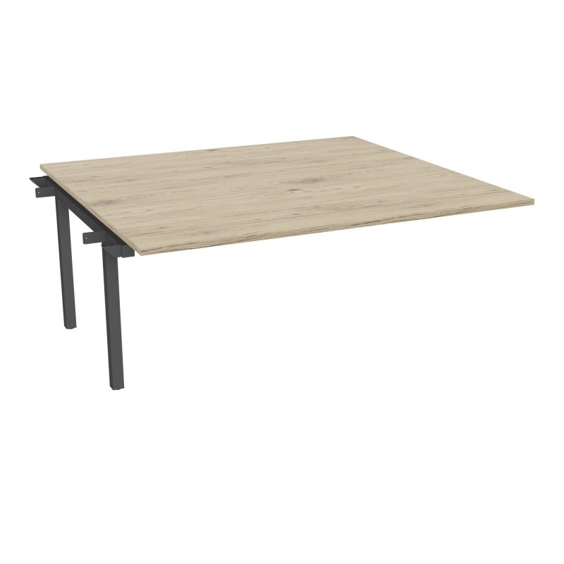 BUREAU ARIAL T SUI RECT L180XP165 EP25 PIED INTERMED.CARRE 165 FX R3 SC