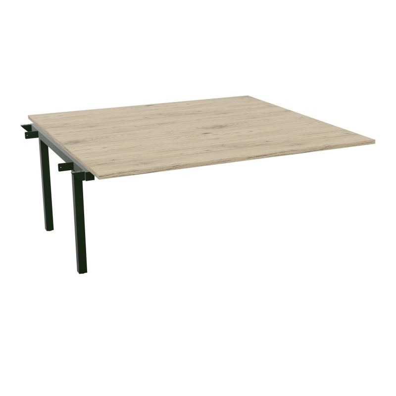 BUREAU ARIAL T SUI RECT L180XP165 EP25 PIED INTERMED.CARRE 165 FX R3 ST
