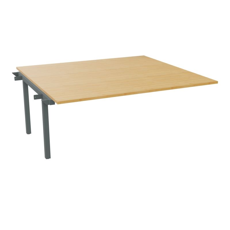 BUREAU ARIAL T SUI RECT L180XP165 EP25 PIED INTERMED.CARRE 165 FX  R5 SU