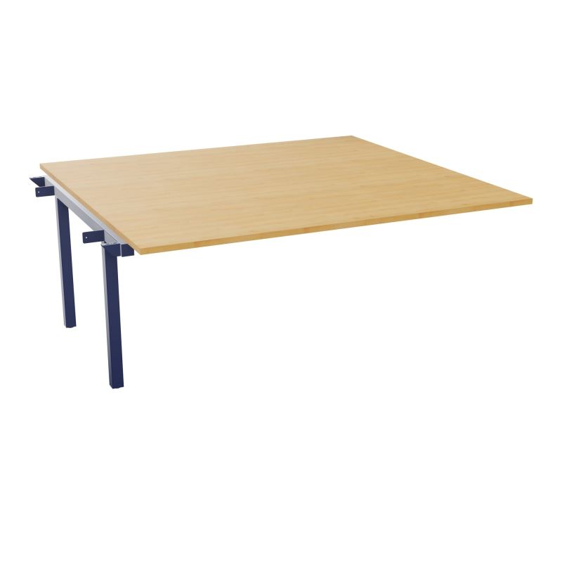 BUREAU ARIAL T SUI RECT L180XP165 EP25 PIED INTERMED.CARRE 165 FX  R5 X4
