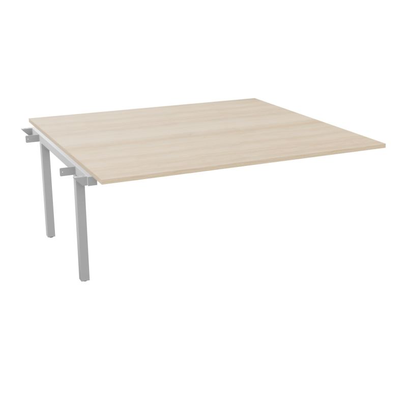 BUREAU ARIAL T SUI RECT L180XP165 EP25 PIED INTERMED.CARRE 165 FX RZ SA