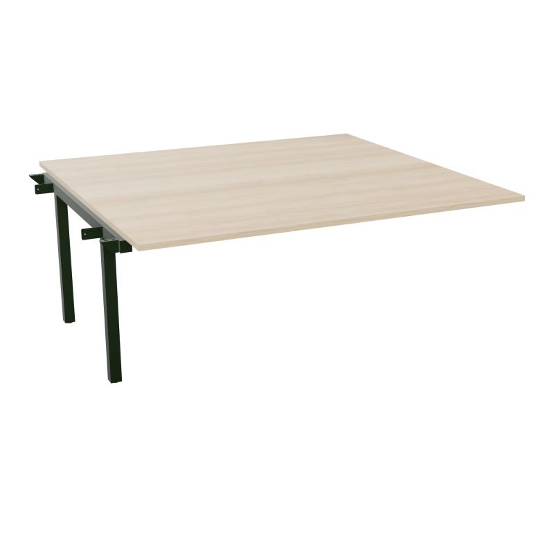 BUREAU ARIAL T SUI RECT L180XP165 EP25 PIED INTERMED.CARRE 165 FX RZ ST
