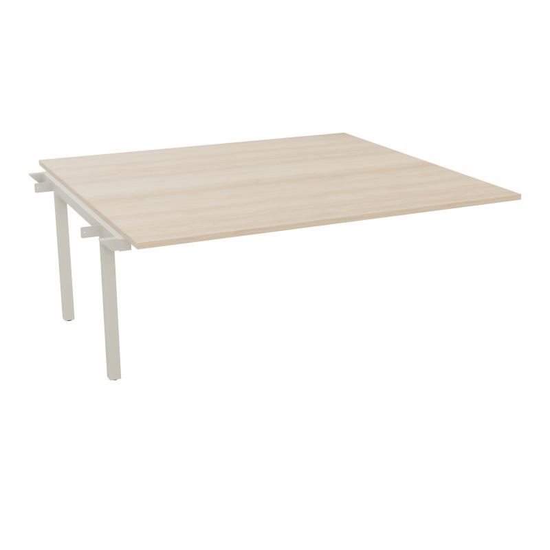 BUREAU ARIAL T SUI RECT L180XP165 EP25 PIED INTERMED.CARRE 165 FX RZ ZC