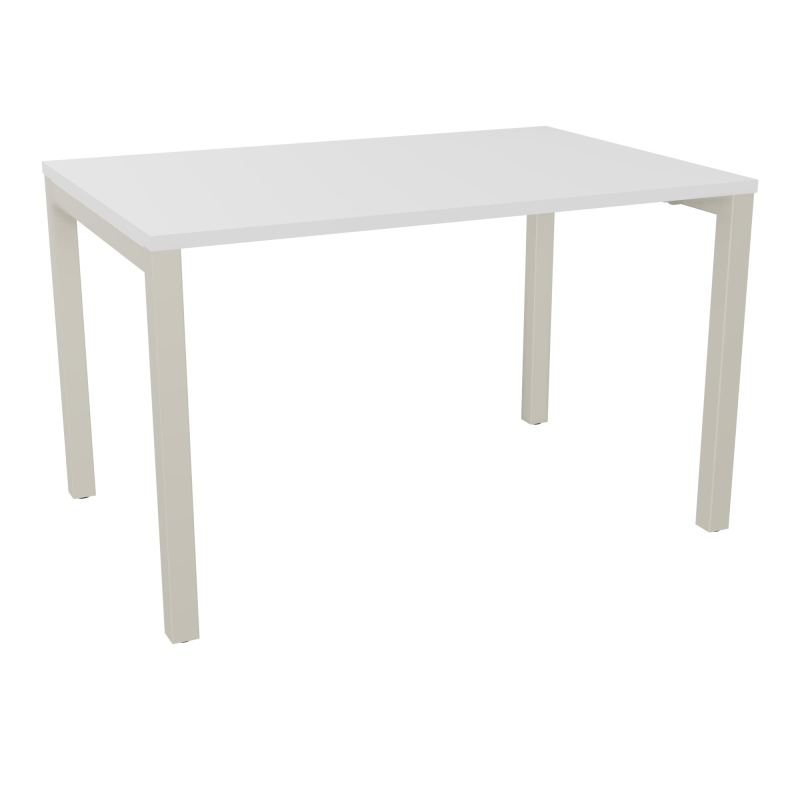 BUREAU ARIAL T RECT L120XP80EP25 PIED CARRE ARCHE FX MG ZC