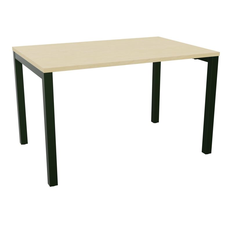 BUREAU ARIAL T RECT L120XP80EP25 PIED CARRE ARCHE FX N8 ST