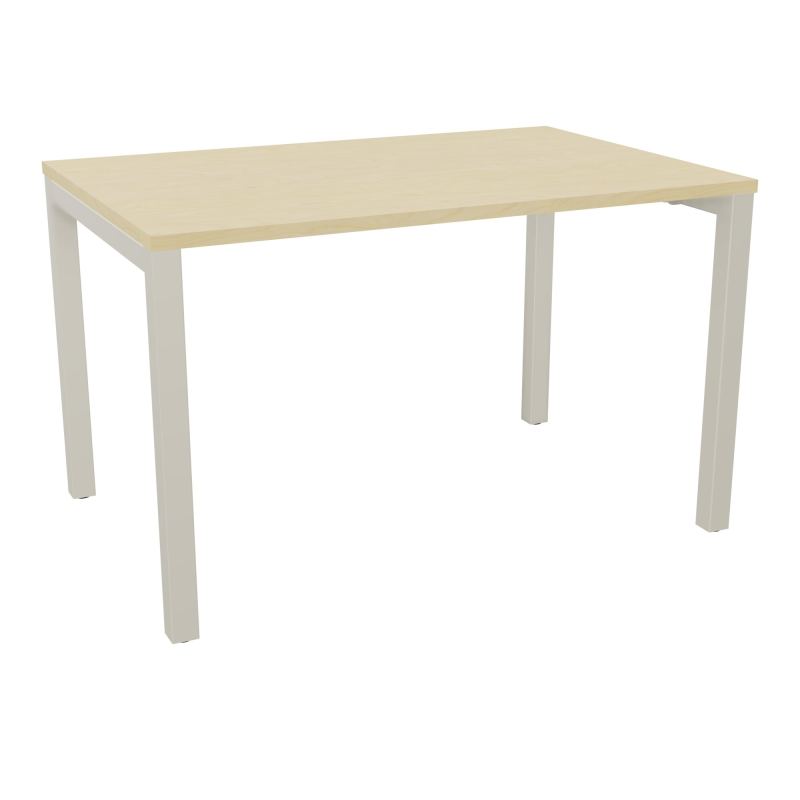BUREAU ARIAL T RECT L120XP80EP25 PIED CARRE ARCHE FX N8 ZC