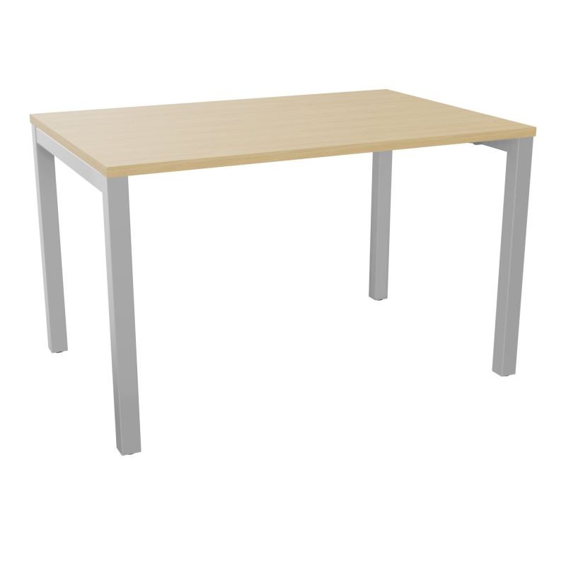 BUREAU ARIAL T RECT L120XP80EP25 PIED CARRE ARCHE FX  R1 SA