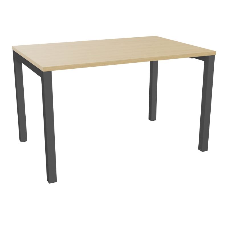 BUREAU ARIAL T RECT L120XP80EP25 PIED CARRE ARCHE FX  R1 SC