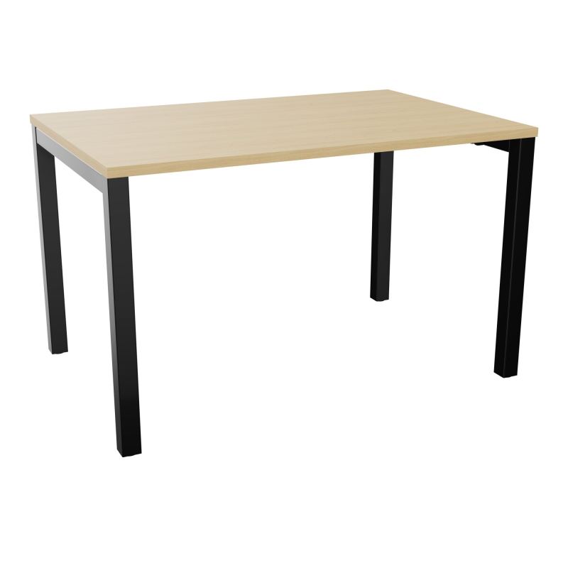 BUREAU ARIAL T RECT L120XP80EP25 PIED CARRE ARCHE FX  R1 SG