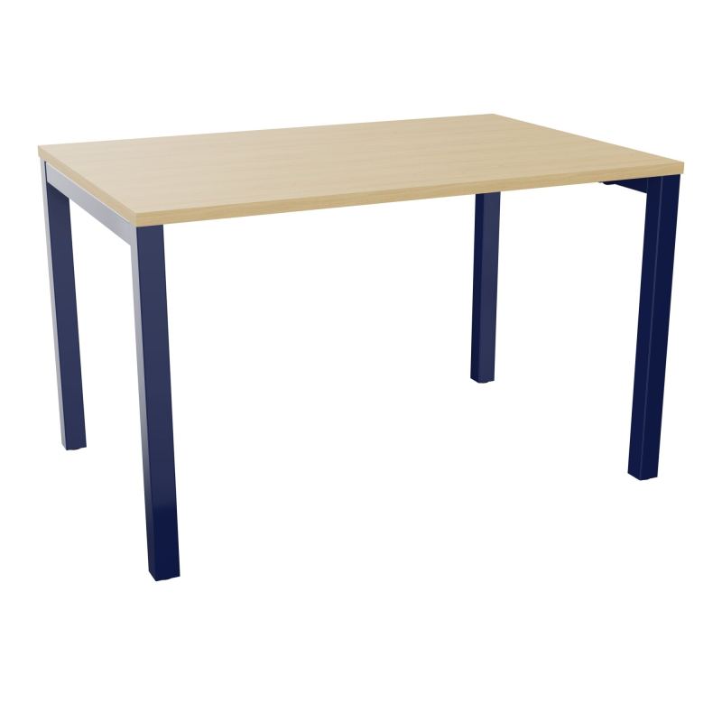 BUREAU ARIAL T RECT L120XP80EP25 PIED CARRE ARCHE FX  R1 X4