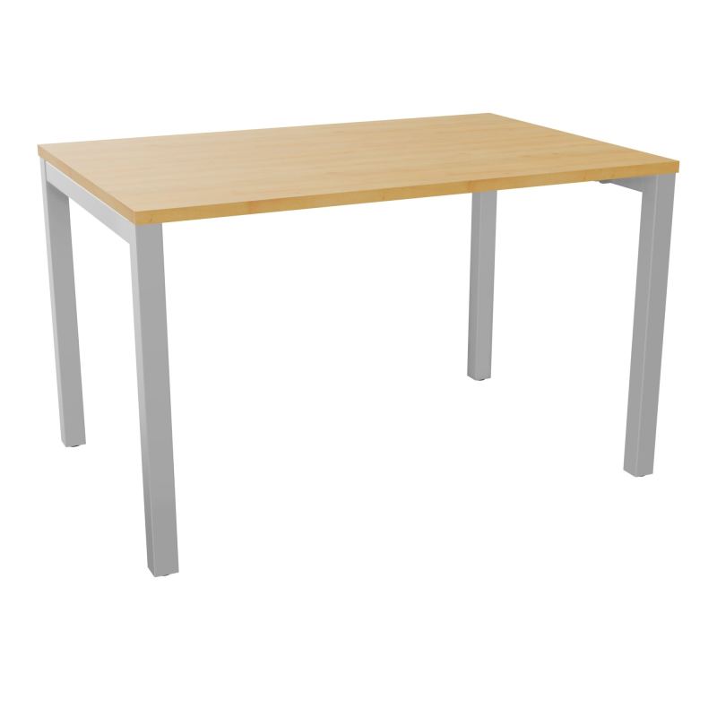 BUREAU ARIAL T RECT L120XP80EP25 PIED CARRE ARCHE FX  R5 SA