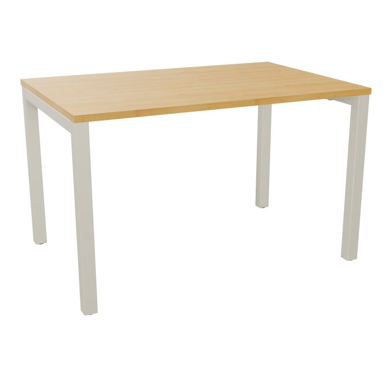 BUREAU ARIAL T RECT L120XP80EP25 PIED CARRE ARCHE FX  R5 ZC