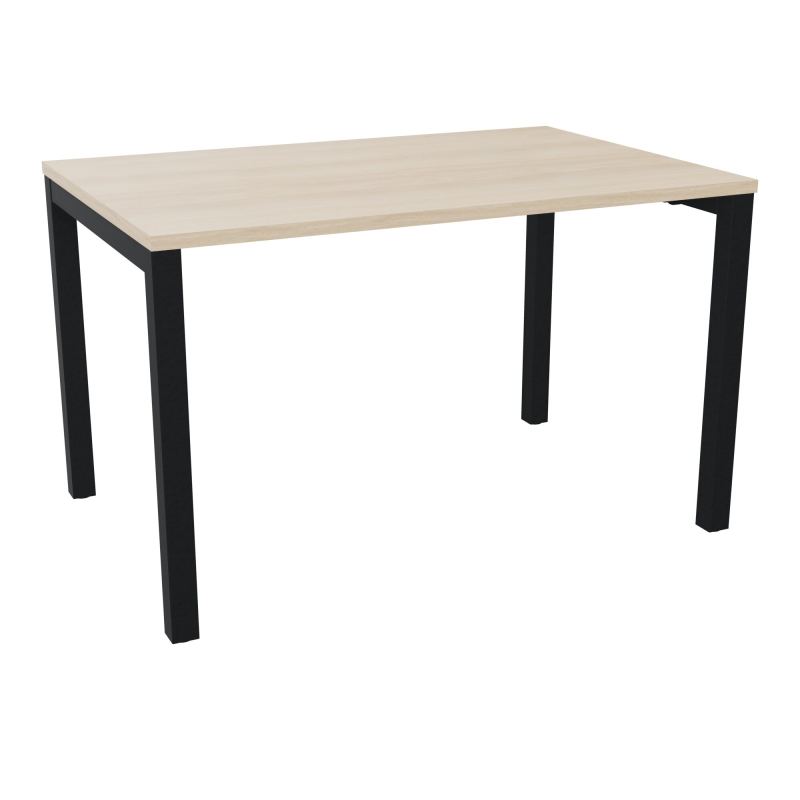 BUREAU ARIAL T RECT L120XP80EP25 PIED CARRE ARCHE FX RZ ZP