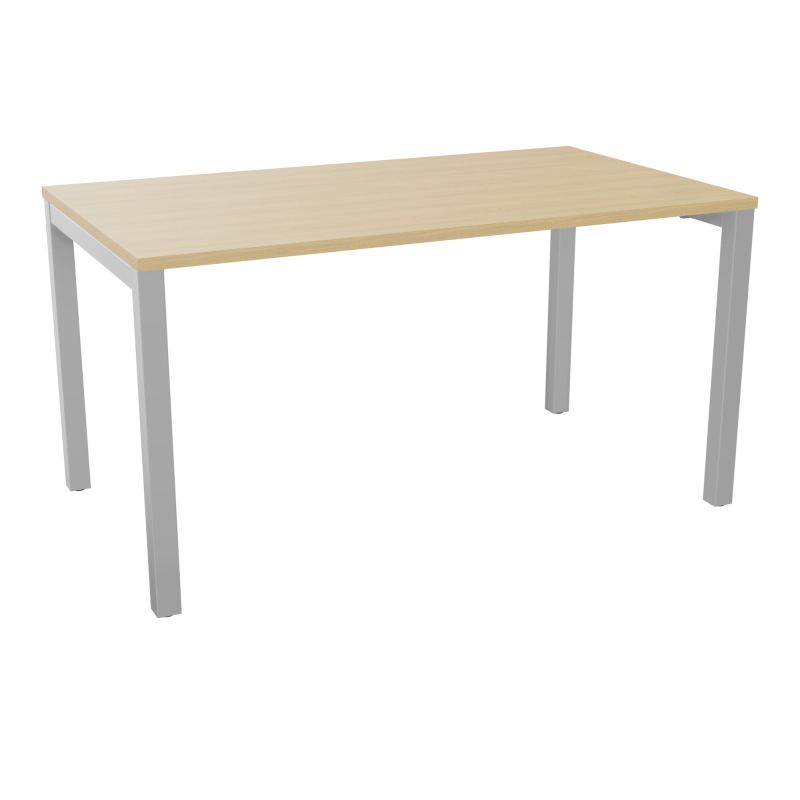 BUREAU ARIAL T RECT L140XP80EP25 PIED CARRE ARCHE FX  R1 SA