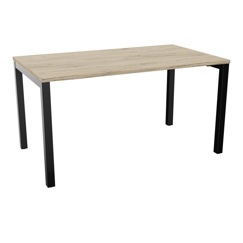 BUREAU ARIAL T RECT L140XP80EP25 PIED CARRE ARCHE FX R3 SG
