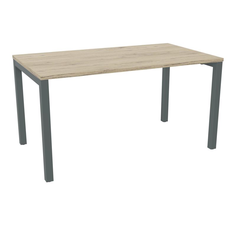 BUREAU ARIAL T RECT L140XP80EP25 PIED CARRE ARCHE FX R3 SU