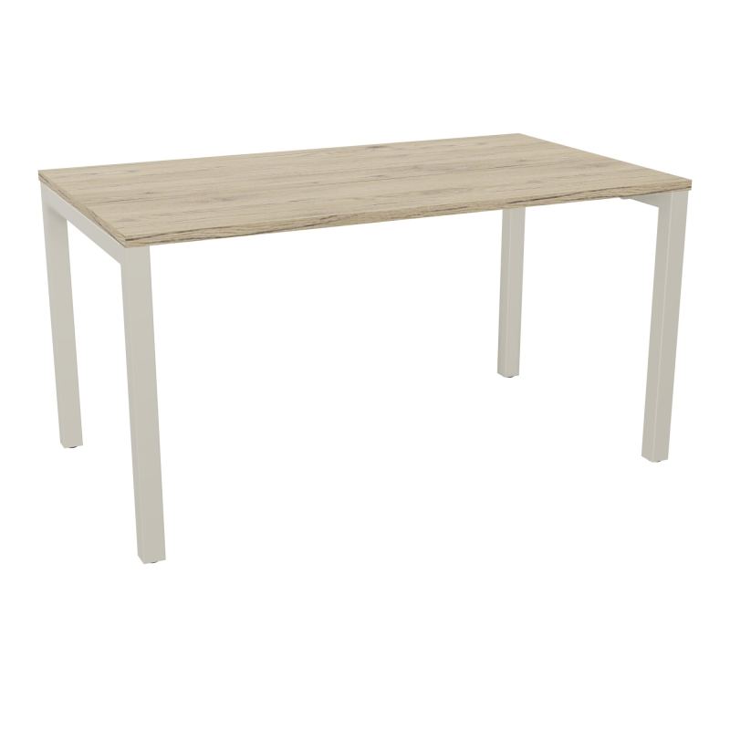 BUREAU ARIAL T RECT L140XP80EP25 PIED CARRE ARCHE FX R3 ZC