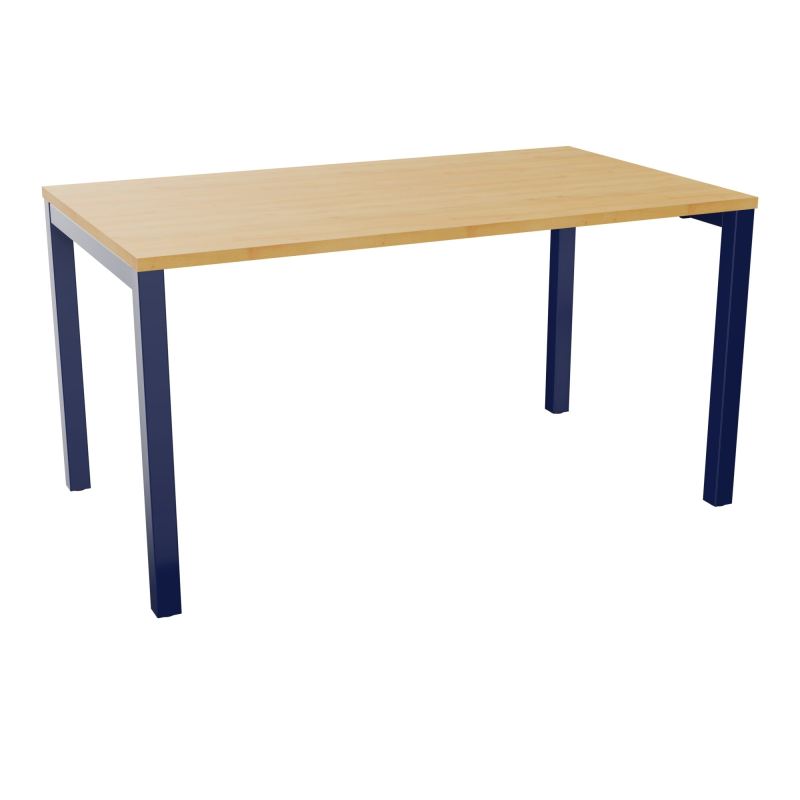 BUREAU ARIAL T RECT L140XP80EP25 PIED CARRE ARCHE FX  R5 X4