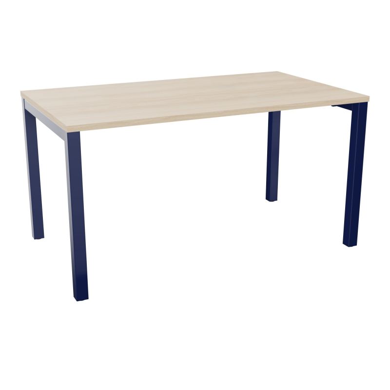 BUREAU ARIAL T RECT L140XP80EP25 PIED CARRE ARCHE FX RZ X4