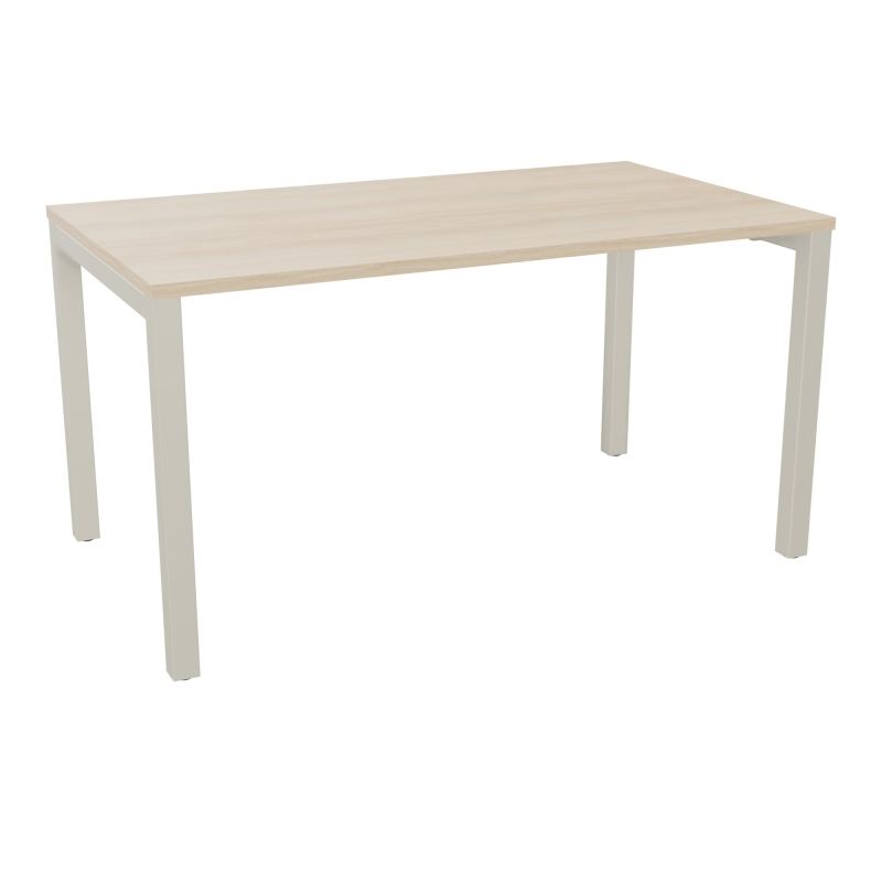 BUREAU ARIAL T RECT L140XP80EP25 PIED CARRE ARCHE FX RZ ZC