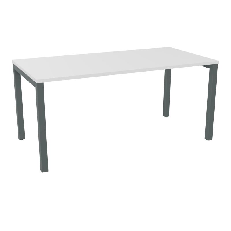 BUREAU ARIAL T RECT L160XP80EP25 PIED CARRE ARCHE FX MG SU