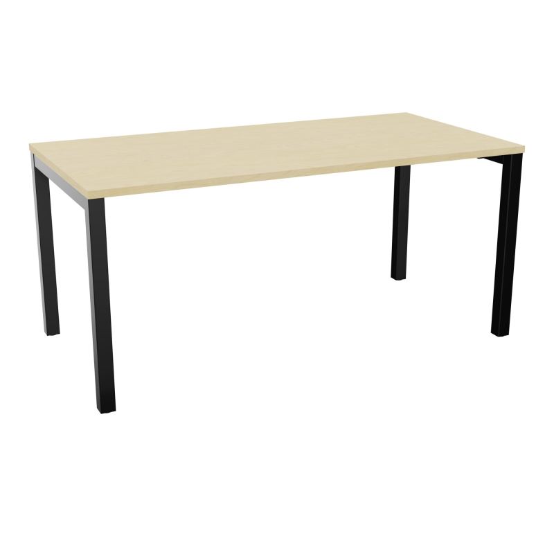 BUREAU ARIAL T RECT L160XP80EP25 PIED CARRE ARCHE FX N8 SG