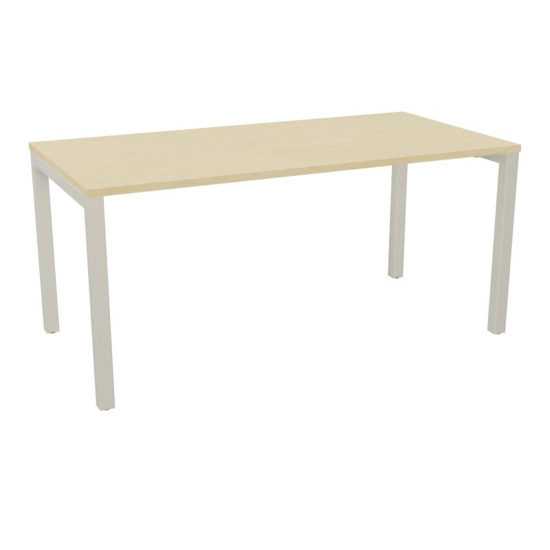 BUREAU ARIAL T RECT L160XP80EP25 PIED CARRE ARCHE FX N8 ZC