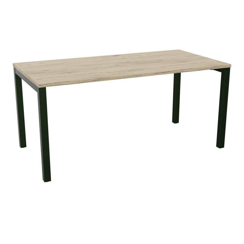 BUREAU ARIAL T RECT L160XP80EP25 PIED CARRE ARCHE FX R3 ST