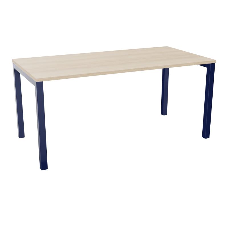 BUREAU ARIAL T RECT L160XP80EP25 PIED CARRE ARCHE FX RZ X4