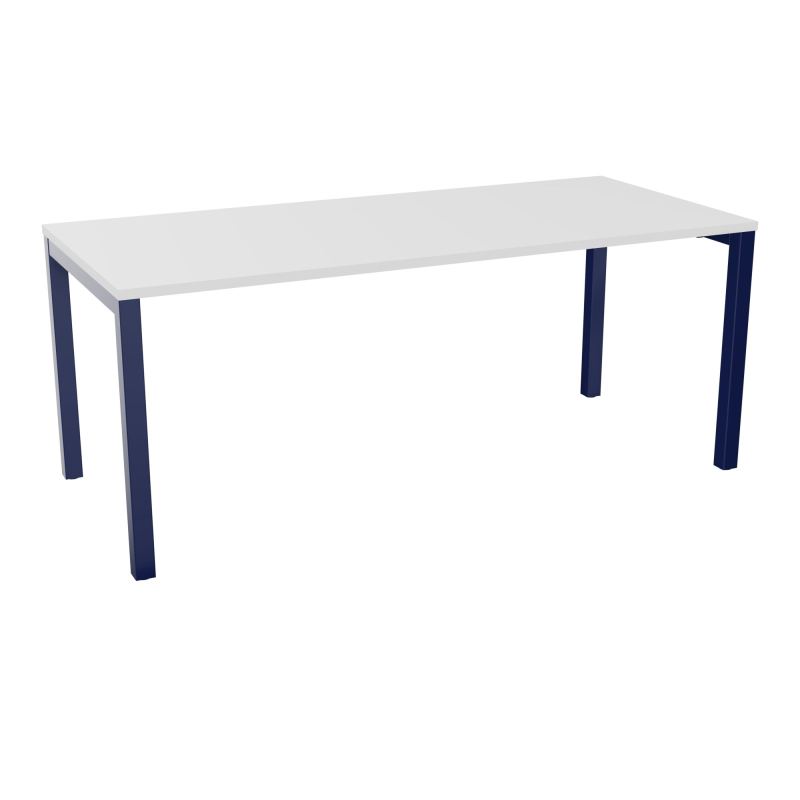BUREAU ARIAL T RECT L180XP80EP25 PIED CARRE ARCHE FX MG X4