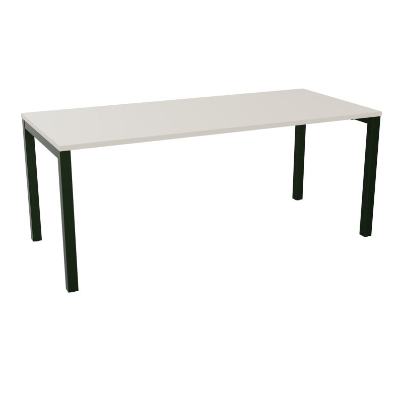 BUREAU ARIAL T RECT L180XP80EP25 PIED CARRE ARCHE FX N5 ST