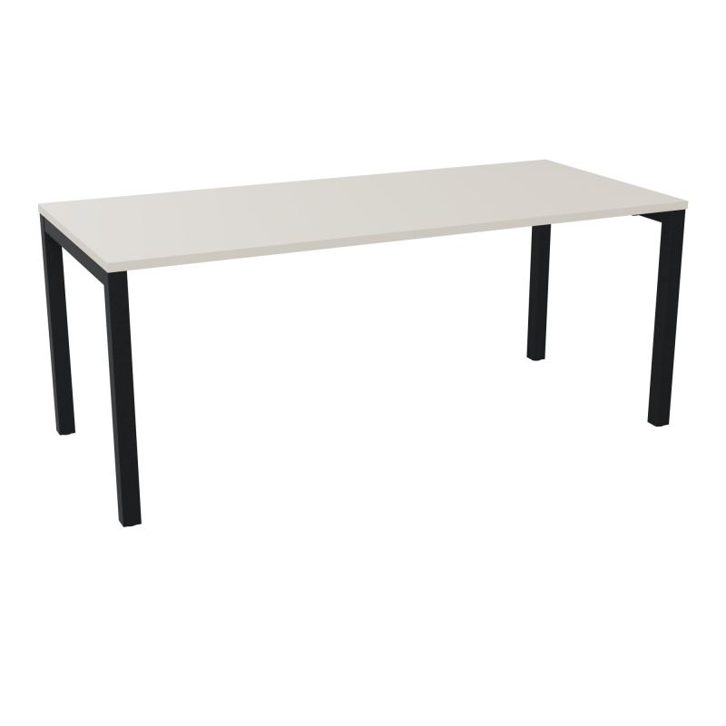 BUREAU ARIAL T RECT L180XP80EP25 PIED CARRE ARCHE FX N5 ZP
