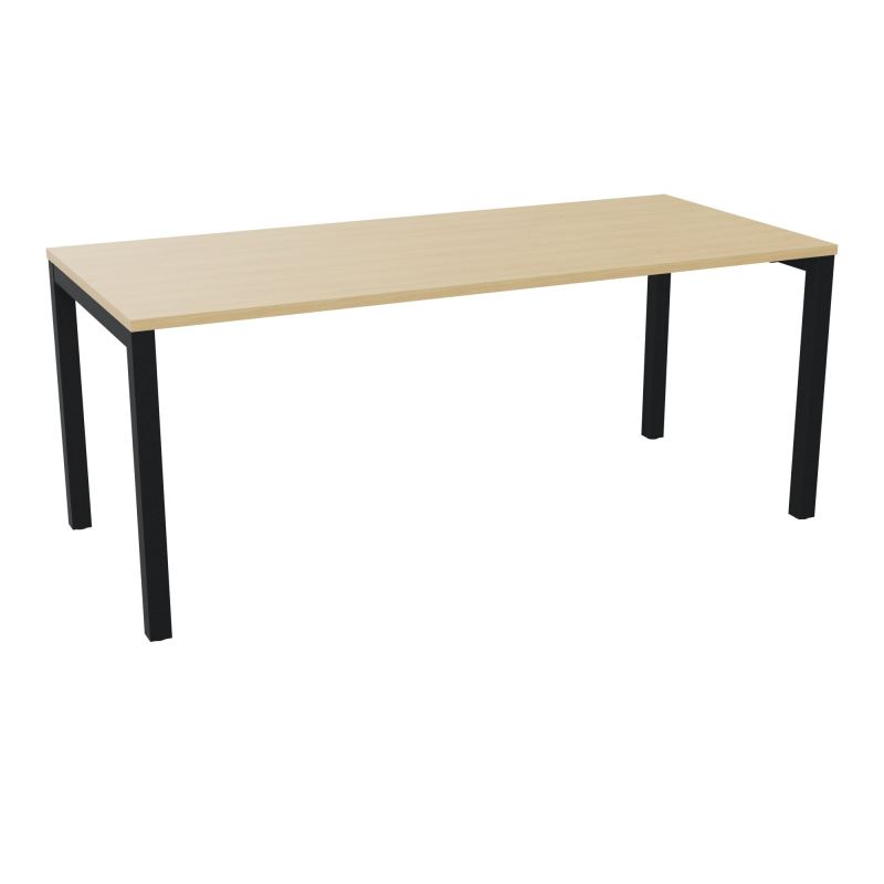 BUREAU ARIAL T RECT L180XP80EP25 PIED CARRE ARCHE FX  R1 ZP