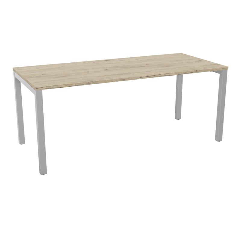 BUREAU ARIAL T RECT L180XP80EP25 PIED CARRE ARCHE FX  R3 SA
