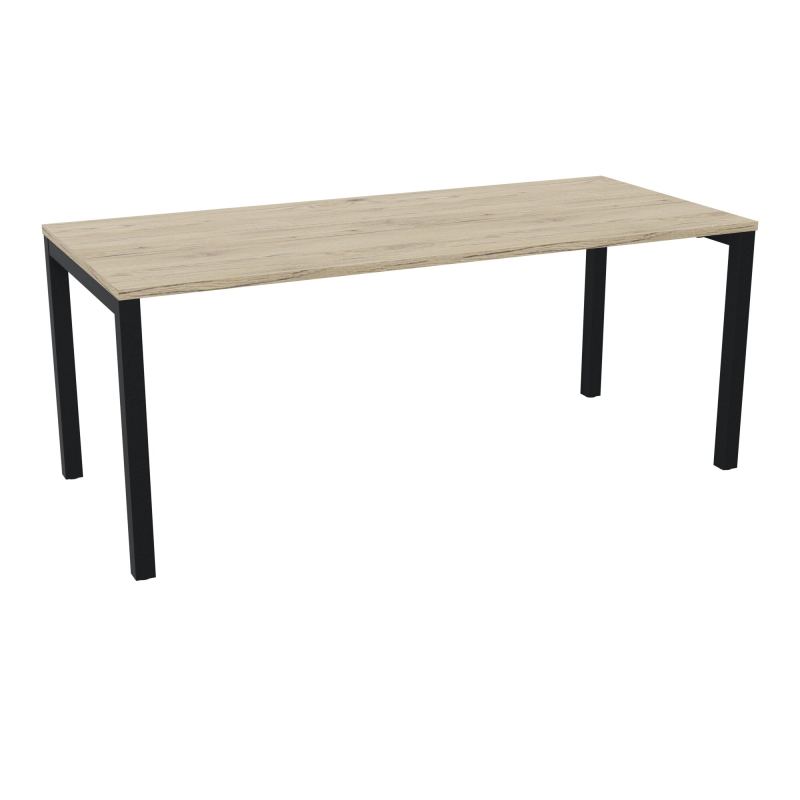 BUREAU ARIAL T RECT L180XP80EP25 PIED CARRE ARCHE FX R3 ZP