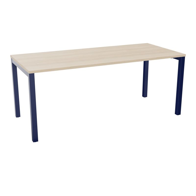 BUREAU ARIAL T RECT L180XP80EP25 PIED CARRE ARCHE FX RZ X4