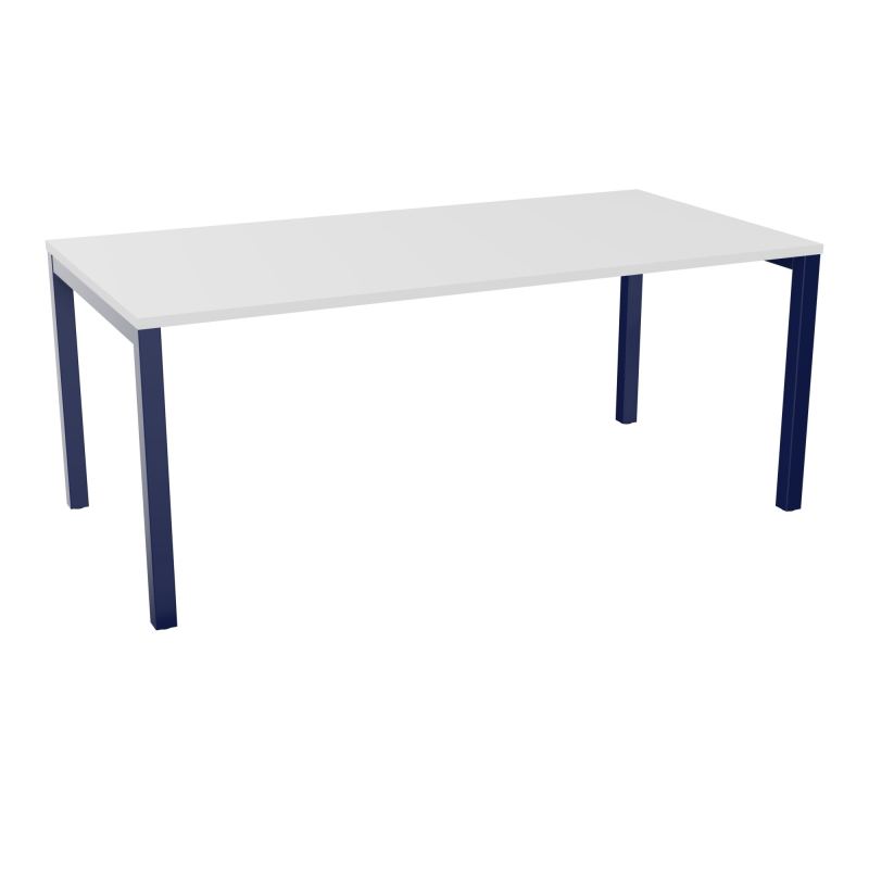 BUREAU ARIAL T RECT L180 P90EP25 PIED CARRE ARCHE FX MG X4