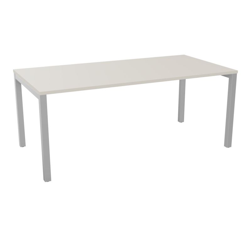BUREAU ARIAL T RECT L180 P90EP25 PIED CARRE ARCHE FX N5 SA