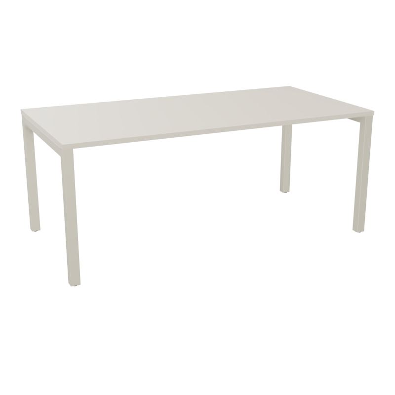 BUREAU ARIAL T RECT L180 P90EP25 PIED CARRE ARCHE FX N5 ZC