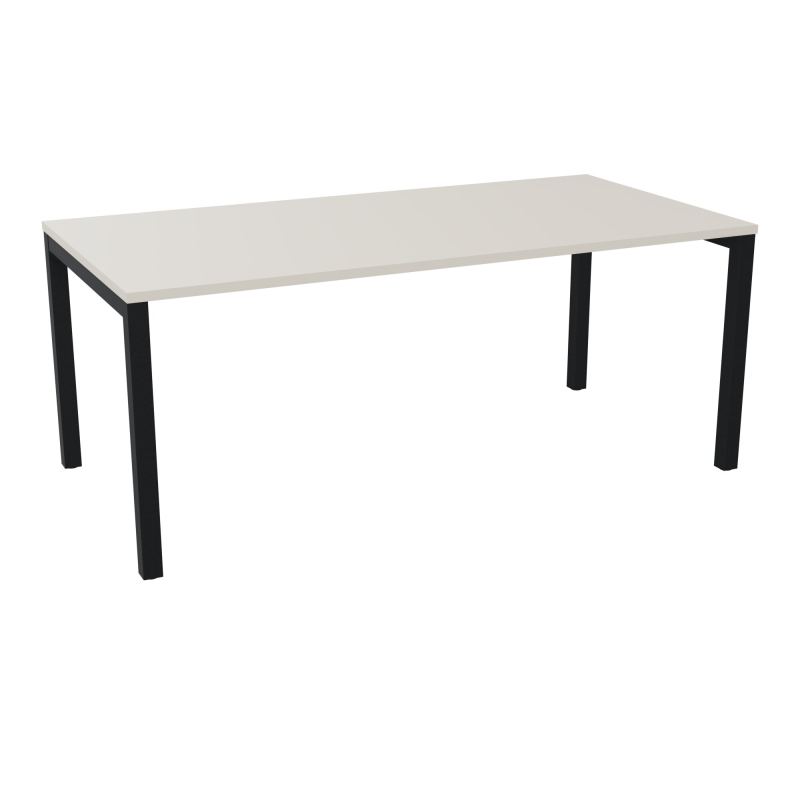 BUREAU ARIAL T RECT L180 P90EP25 PIED CARRE ARCHE FX N5 ZP