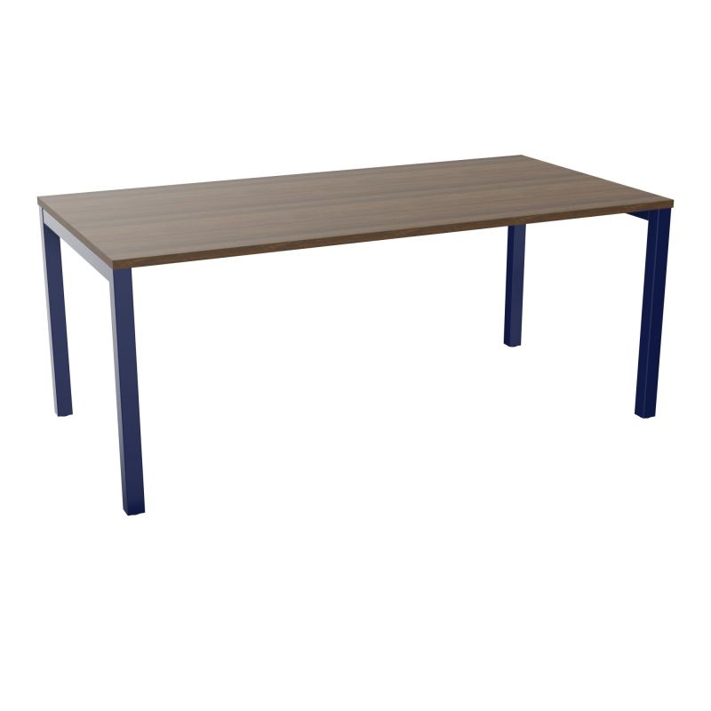 BUREAU ARIAL T RECT L180 P90EP25 PIED CARRE ARCHE FX N6 X4