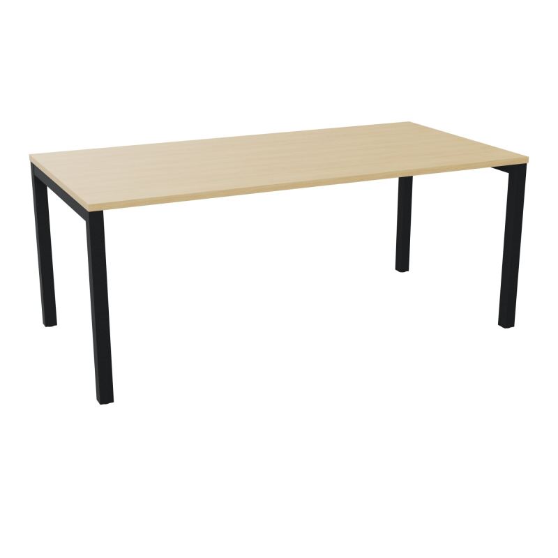 BUREAU ARIAL T RECT L180 P90EP25 PIED CARRE ARCHE FX  R1 ZP