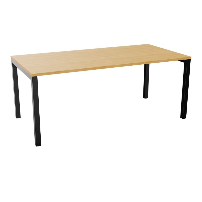 BUREAU ARIAL T RECT L180 P90EP25 PIED CARRE ARCHE FX  R5 SG
